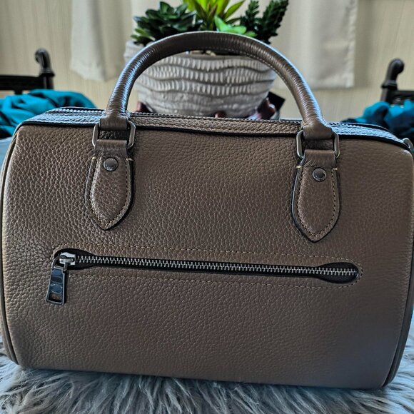 COACH Rowan Satchel - Dark Stone - Picture 2 of 6